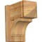Ekena Millwork Imperial Arts & Crafts Rough Sawn Outlooker, Western Red Cedar, 8"W x 14"D x 14"H OUT08X14X14IMP03RWR - alternate 1